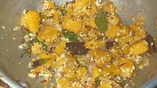 சூப்பரான pumpkin poriyal || poosani ka poriyal in Tamil