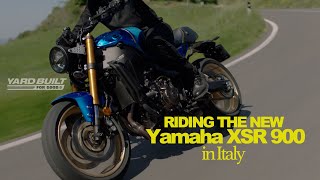 2022 Yamaha XSR900 Ride Through Tuscany  [ALL RIDING FOOTAGE]