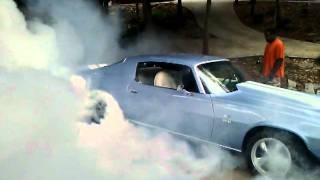 72 Camaro Burnout