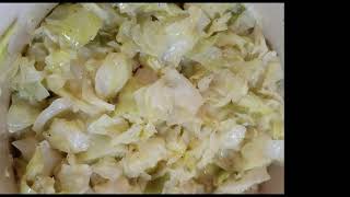 Fried Cabbage Recipe: No Meat