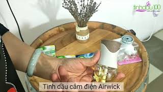 Tinh dầu cắm điện Airwick. Thơm phòng khử mùi hôi | Hàng nhập khẩu châu âu