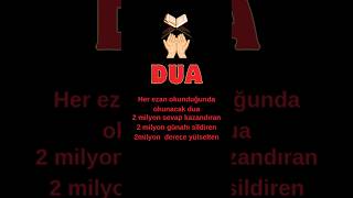 Ezan dua#dua#zikir#cübbeliahmethoca #amin#zikir