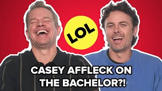 Matt Damon and Casey Affleck Take The BFF Test | The Instigators