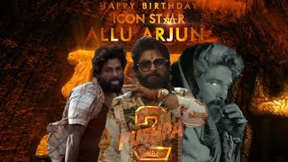 Where Is Pushpa? | Pushpa2 - The Rule 🔥| Ft. Allu Arjun Sir | Happy Birthday Icon Star |Arijit Edits