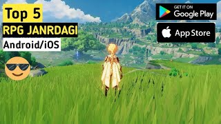 Top 5 ta Rpg android o'yinlar || Mobile games Tv