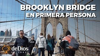 New York: Cruzar el Puente de Brooklyn en primera persona