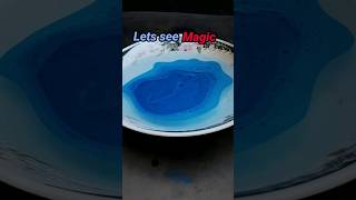 ink and water magic #shorts #experiment #satisfying #ink #water #magic