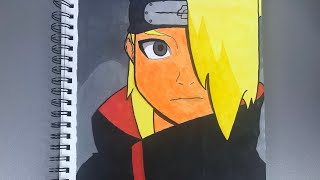 Deidara Drawing | The Akatsuki