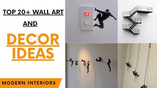 best wall art and decor ideas | wall creative art idea | modern design creative ideas for wall decor