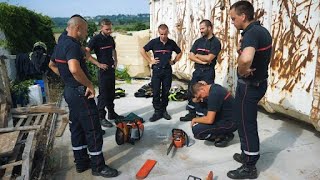 Missions périlleuses en Provence | les pompiers volontaires en alerte