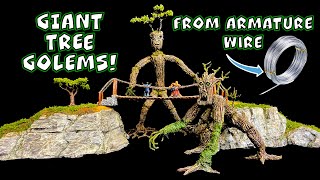 Giant Tree Golems!  For D&D and Tabletop Gaming