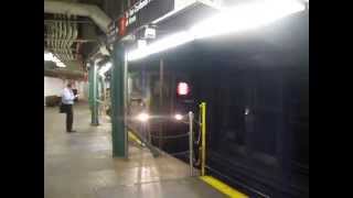 MTA NYC Subway - Bombardier R62A #1900 enters South Ferry loop