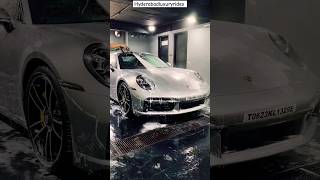 Porsche and ferrari washing Time #porsche #ferrari #washing #viral #shorts #automobile #hyderabad