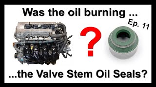 Did the valve stem oil seals stop the oil consumption? | Oil Burning🔥Experiments | Episode 11