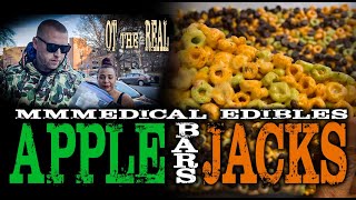 Mmmedical Edibles : Apple Jacks Marshmallow Bars