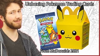 Unboxing Pokémon Cards from McDonalds - Pokémon's 25th anniversary - Crispy Boy