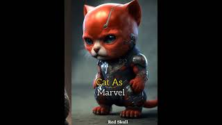 Cats As Marvel Characters Told By AI #shorts #ironman #cat #marvel