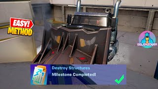 Easy Method to Complete Destroy Structures Milestone (170,000 XP) in Fortnite Chapter 3 Season 2