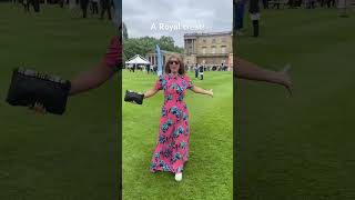 A SHOCK ROYAL TREAT! I was at a GARDEN PARTY at BUCKINGHAM PALACE & this is what it was like!