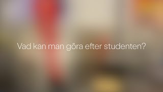 Vad kan man gora efter studenten från Cirkusgymnasiet?