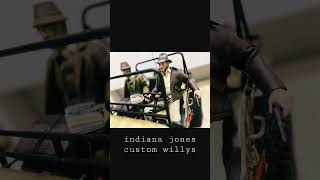 indiana jones concept custim willys jeep 1/6 scale rc