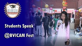 Higher Education Simplified | Students Speak@ BVICAM Fest