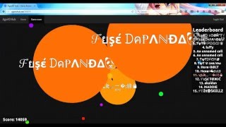 Teaming with Fuse Clan quick take over Agar.io