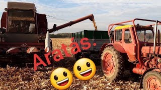 Kukorica aratás - Corn harvest 2019 /Fortschritt e-514_&_Mtz 50+mbp 6.5t