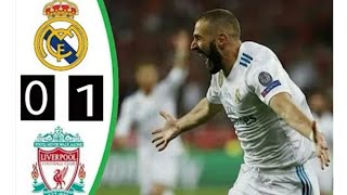 ملخص مباراة ريال مدريد و ليفربول نهائي دوري أبطال أوروبا 1-0