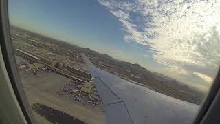 American Airlines CRJ900 Takeoff out of Phoenix Sky Harbor International Airport N955LR