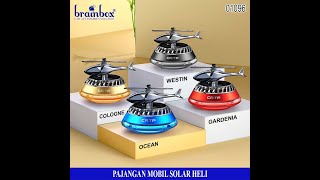 01096 Pajangan Mobil Solar Heli Parfum Pewangi Pengharum Mobil Car Perfume