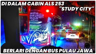 BUS ALS 253 STUDY CITY LARI SANTAI  DENGAN PENARI LINTAS JAWA