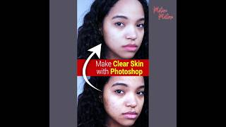 How to Make Skin Clear in Photoshop _ Quick & Easy Tutorial #photoshopedit  #photoshop #graphics