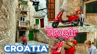 Croatia 🇭🇷 TROGIR 2300 years old historic city walking tour