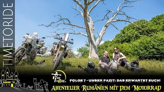 Motorradtour durch Rumänien #7 - Unser Fazit: Das erwartet euch - TimetoRide Reiseblog