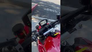 Start up video! Streetfighter V2 Ducati Red!