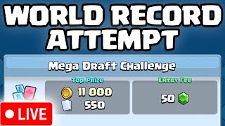 GOING FOR 81 MEGA DRAFT CHALLENGES IN A ROW WORLD RECORD!