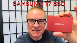 REVIEW Samsung T7 1 TB 1TB RED solid state SSD