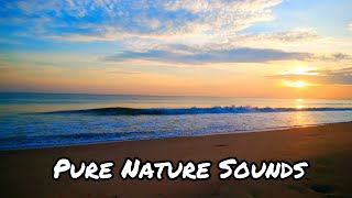 The Sound Of Serenity | Relax With Powerful Ocean Sounds At Sunrise 🌄