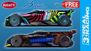 BUGATTI BOLIDE LIVERY FREE DOWNLOAD | REAL RACING 3