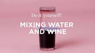 DIY Science Experiment: Water + Wine