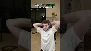 Adin Ross swatted on stream