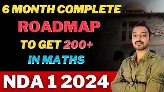 6 MONTHS MATHS STRATEGY FOR NDA 1 2024 || HOW TO PREPARE MATHS FOR NDA 1 2024 || NDA MATHS 2024 ||