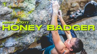 Tension Climbing Athlete Kerry Scott Sends "Honey Badger"// Lincoln Lake, CO