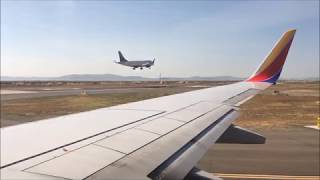 Southwest 737-700 Takeoff from Oakland