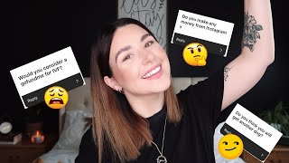 SPILLING THE TEA - Q&A - IVF #3? ANOTHER DOG? VACCINE? TATTOOS?! | Amber Izzo