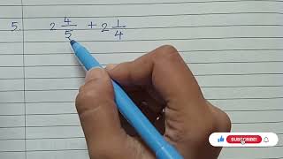 How to Add fractions | Fraction Addition | How to Add Unlike Fractions | Add Mixed Fractions