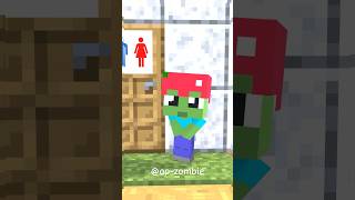 HELP!!! I want to go to the toilet !🚻トイレに行きたいのに...🍎 #Minecraft #マイクラ #マインクラフト