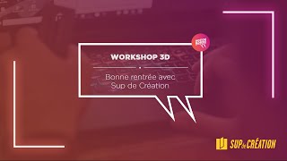 Projet 3D RENTRÉE Sup de Création