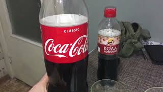 Внимание Поддельная Cocа Cola из Казахстана  Продают в сетевых супермаркетах Светофор Победа Маяк.